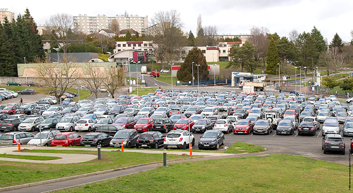 Parking extérieur