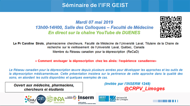 Séminaire de l'IFR GEIST