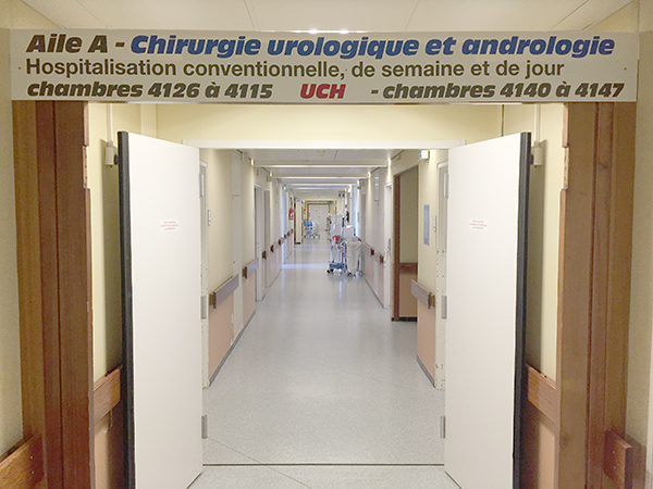 Secteur d'hospitalisation d'urologie